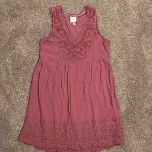 Knox Rose Mauve Sleeveless Dress
